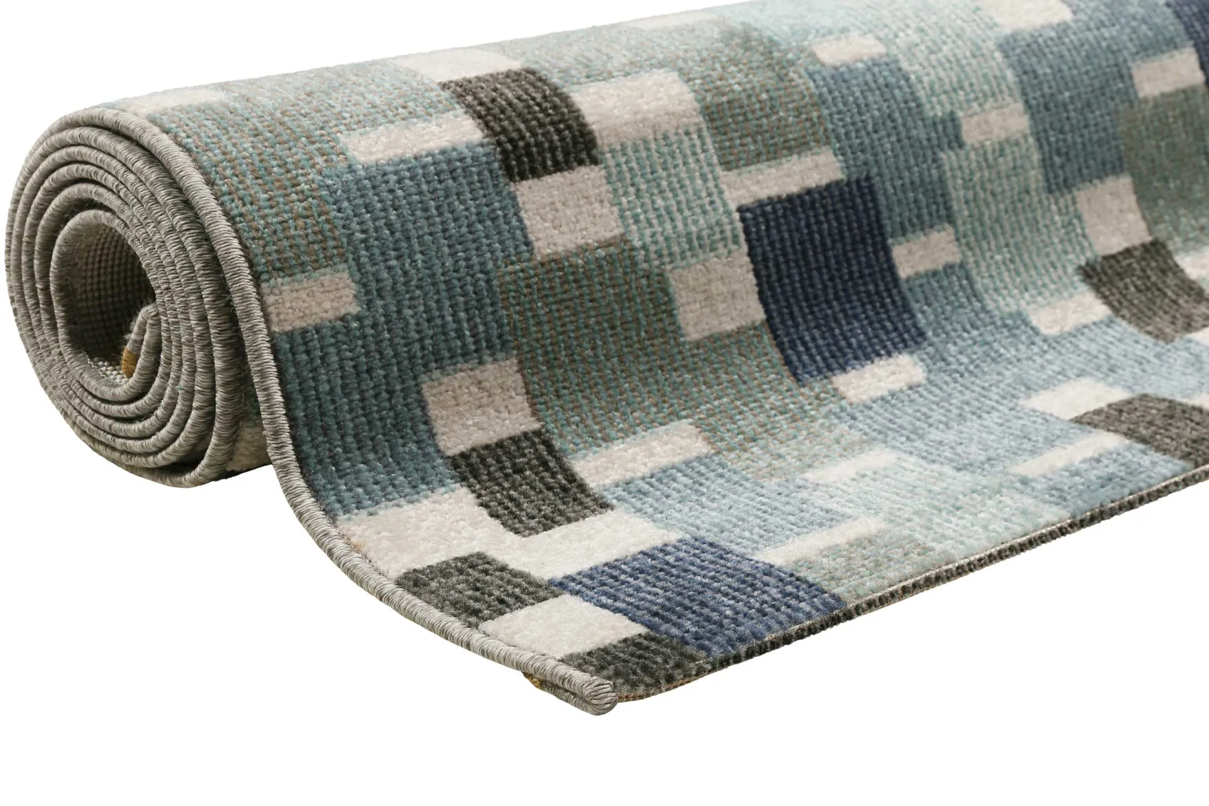 Esprit Teppich In- und Outdoor Blau Grün "Pacific"