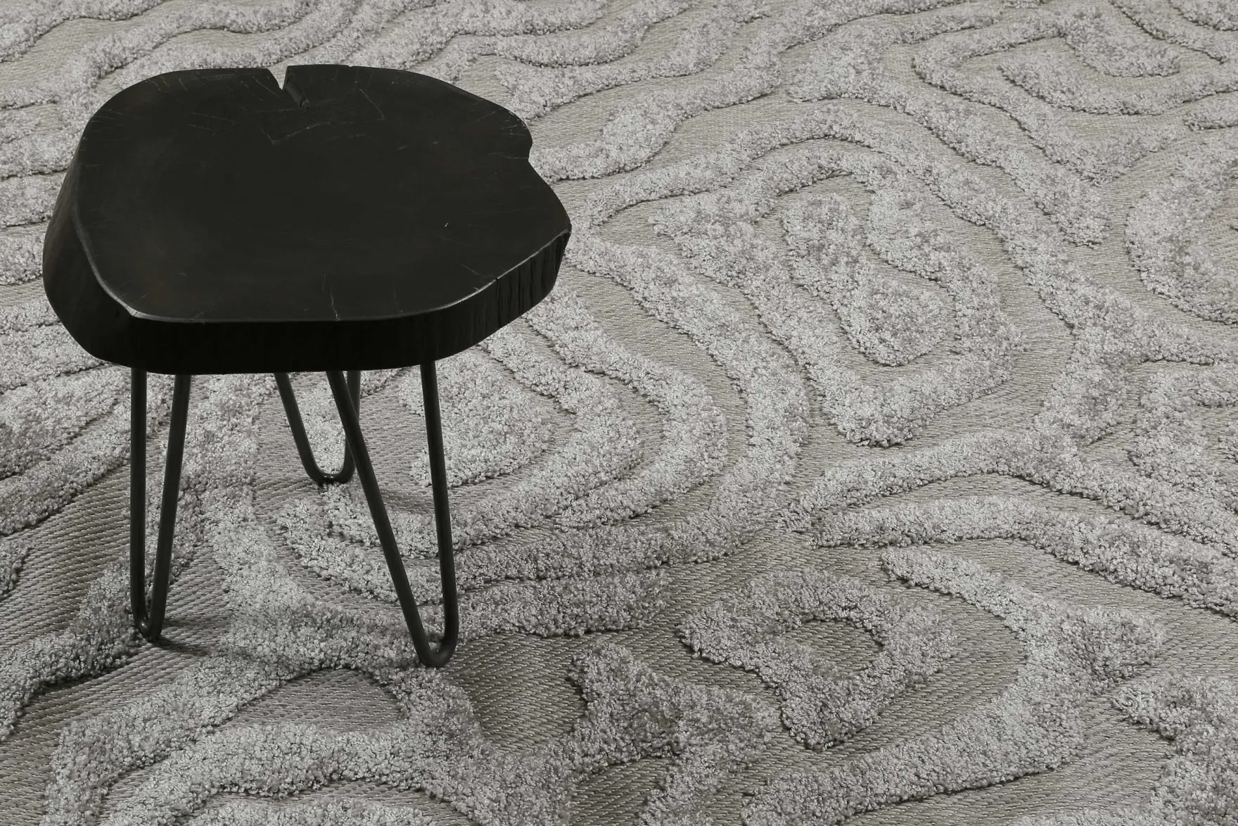 Esprit Teppich In- und Outdoor Grau "Soul Jack"