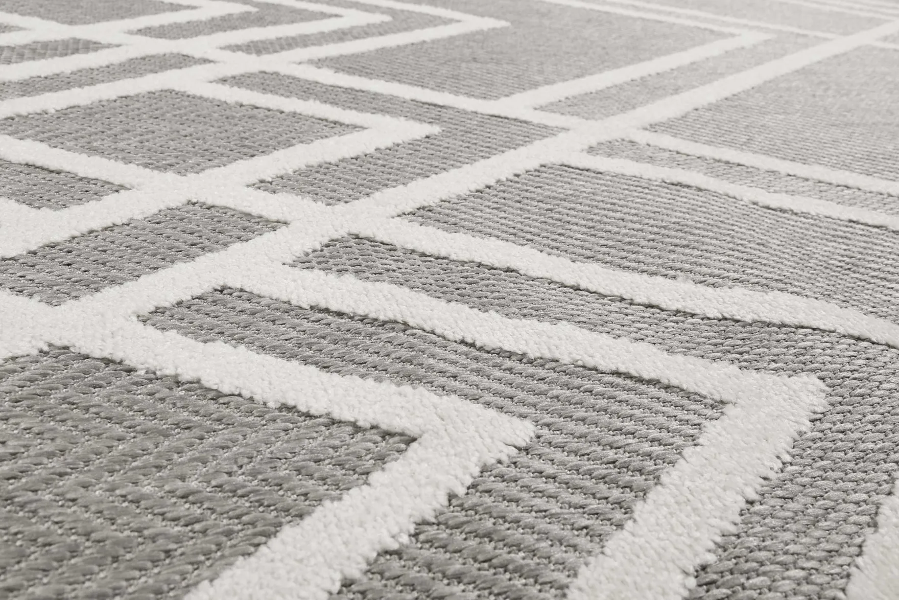 Esprit Teppich In- und Outdoor Grau "Rave"