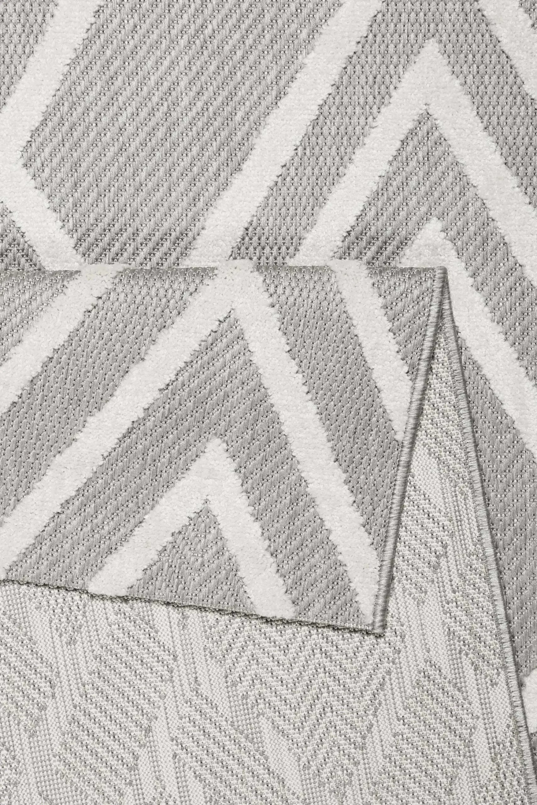 Esprit Teppich In- und Outdoor Grau "Rave"