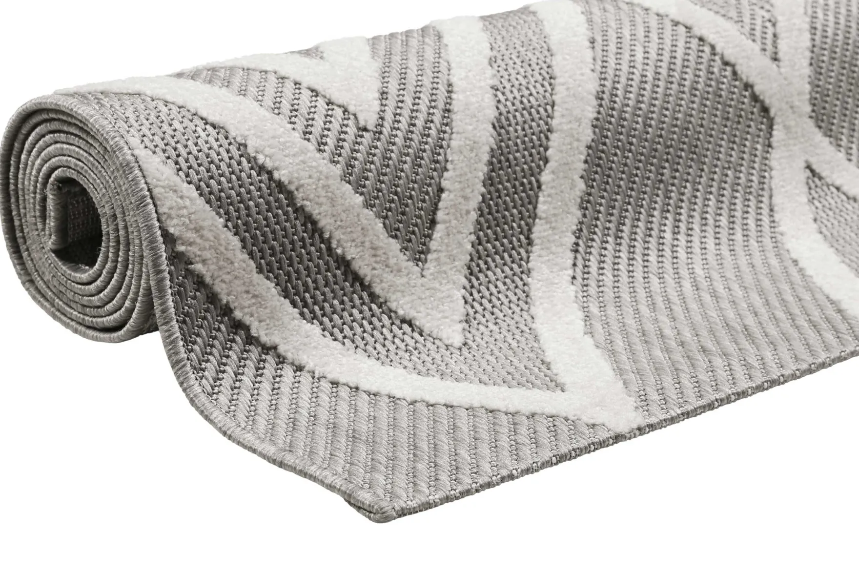 Esprit Teppich In- und Outdoor Grau "Rave"
