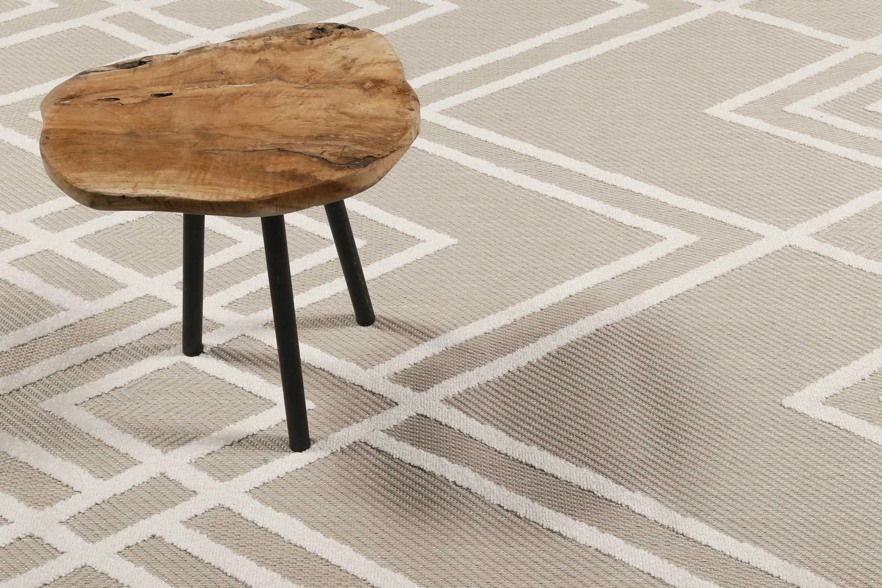 Esprit Teppich In- und Outdoor Beige "Rave"