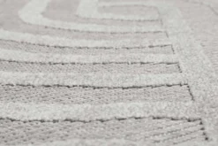Esprit Teppich In- und Outdoor Rund Grau Silber "Spirit"