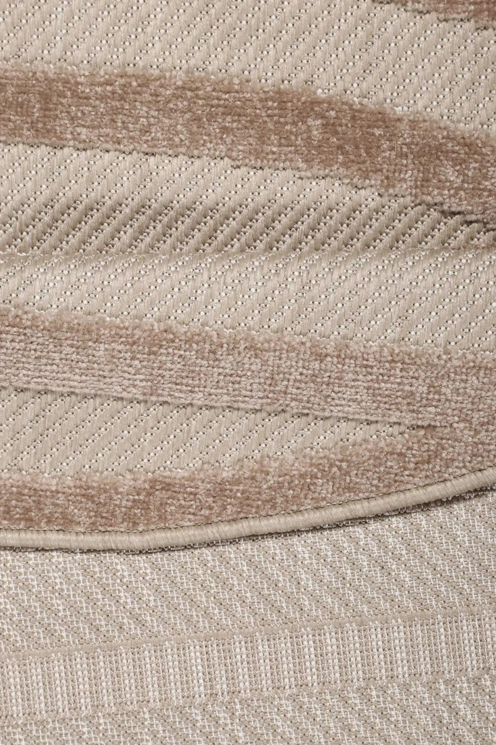Esprit Teppich In- und Outdoor Rund Beige Sand "Spirit"
