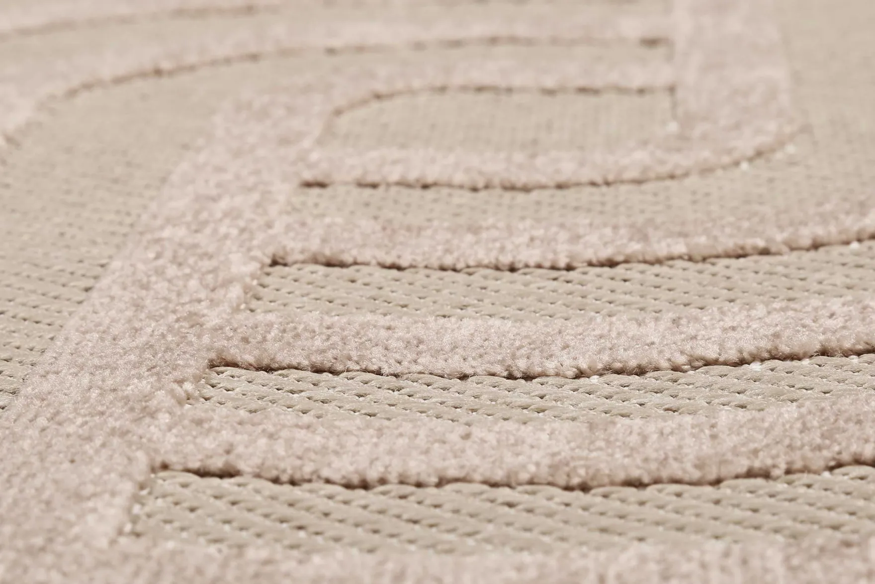 Esprit Teppich In- und Outdoor Rund Beige Sand "Spirit"
