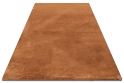 Esprit Teppich Kupfer Rot und sehr flauschig Hochflor