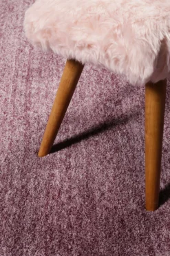 Esprit Teppich Lila meliert Hochflor