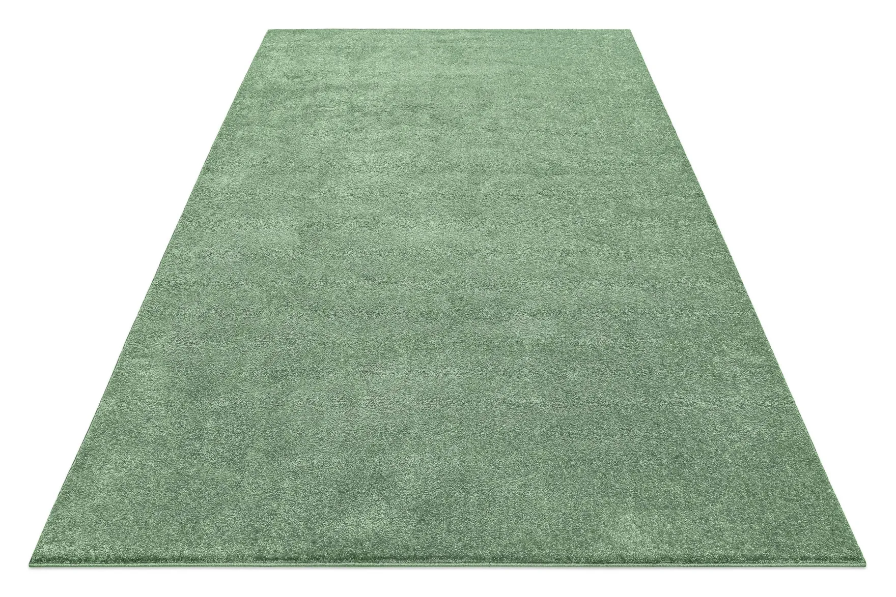 Esprit Teppich Mint Grün Kurzflor soft und weich "Campus"