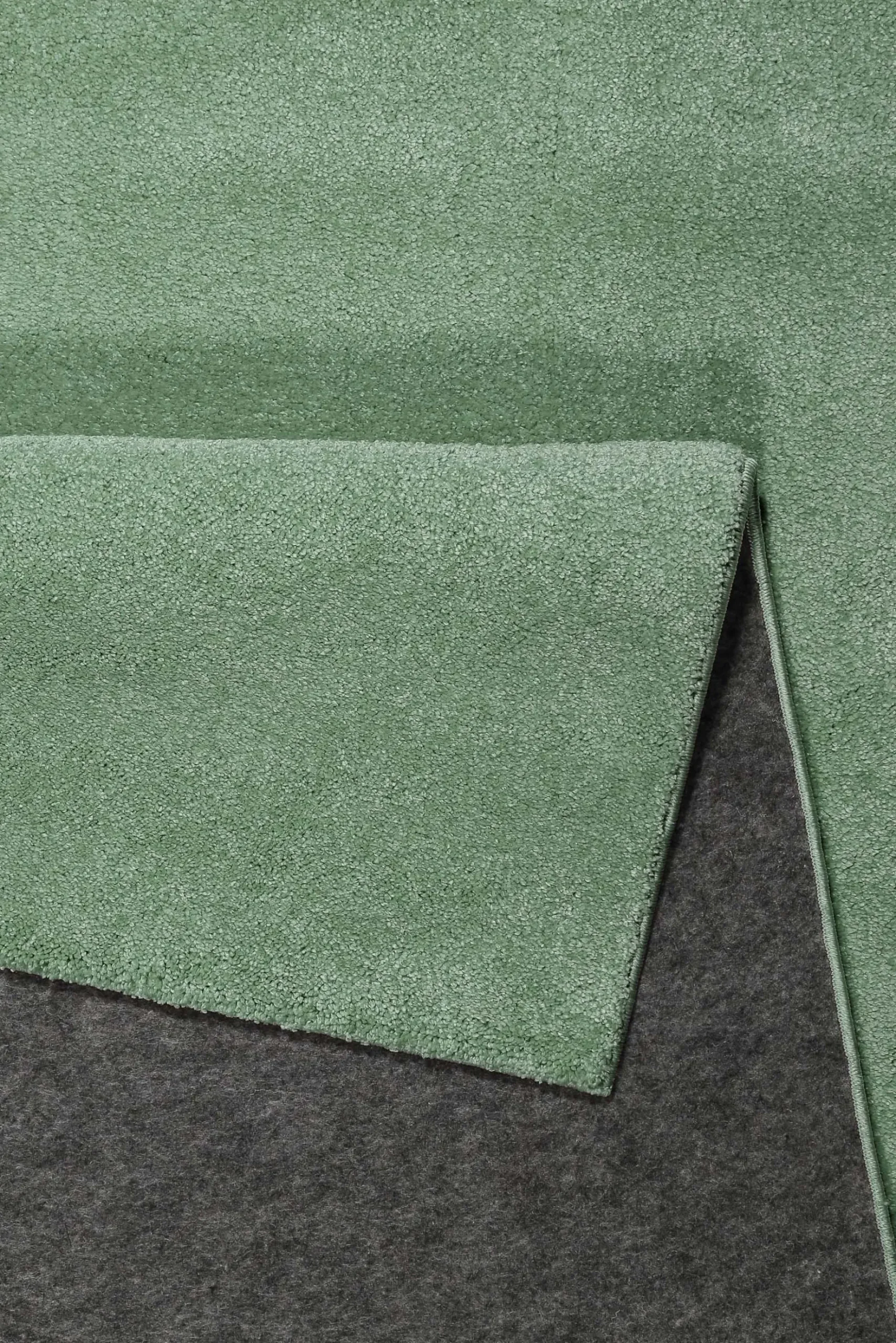 Esprit Teppich Mint Grün Kurzflor soft und weich "Campus"