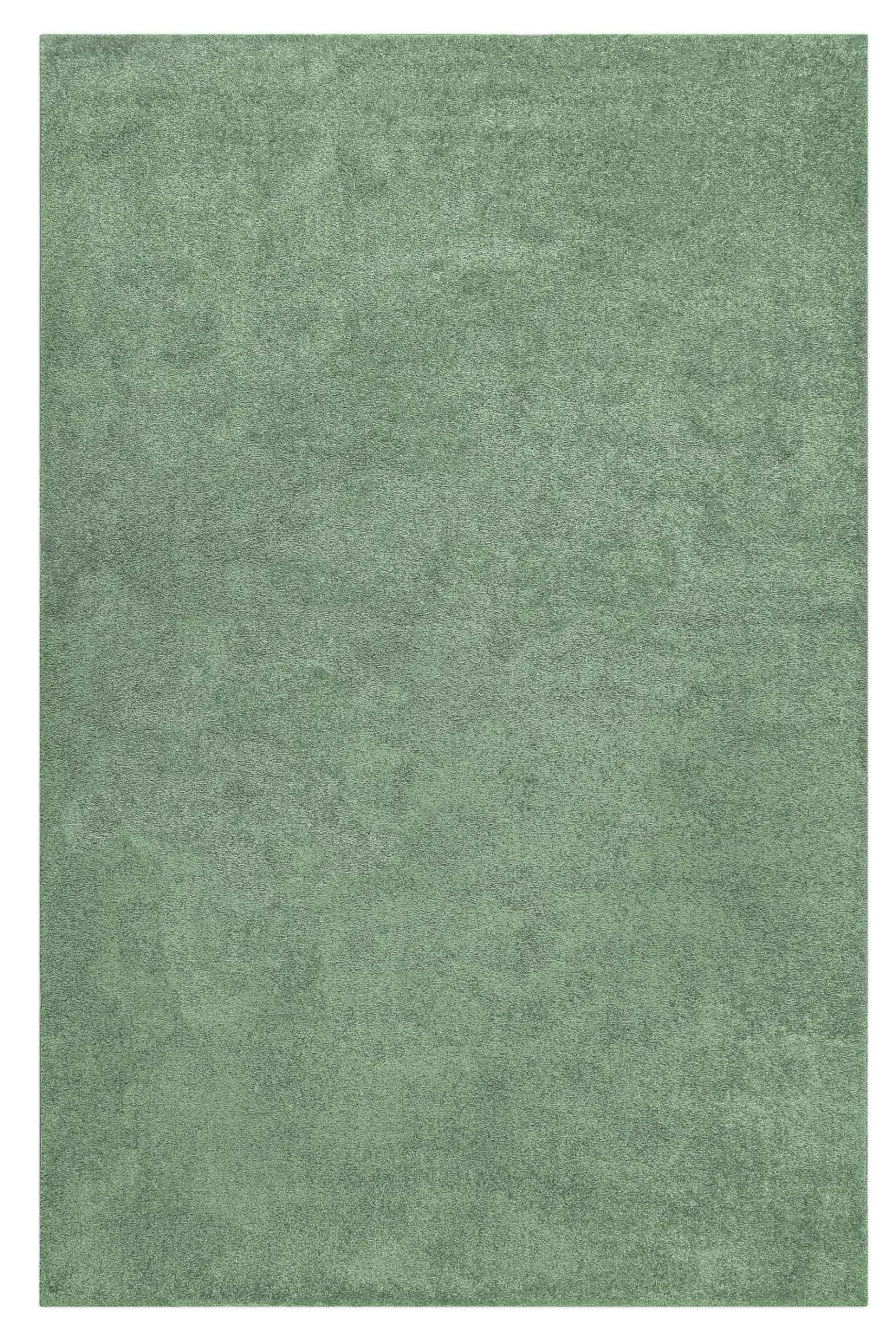 Esprit Teppich Mint Grün Kurzflor soft und weich "Campus"