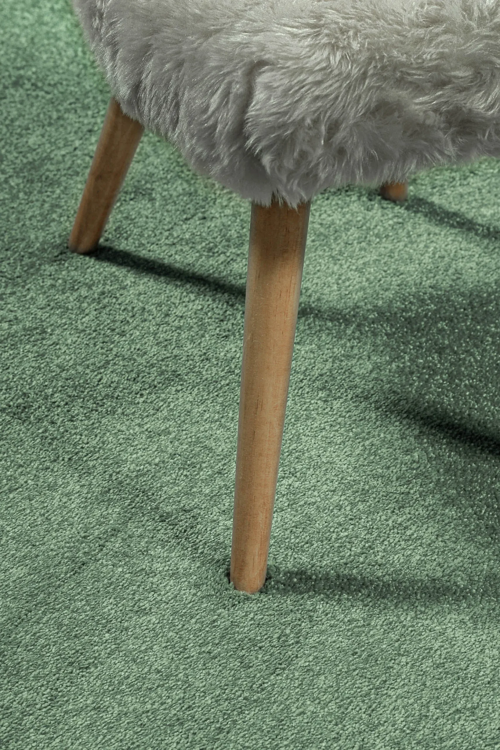 Esprit Teppich Mint Grün Kurzflor soft und weich "Campus"