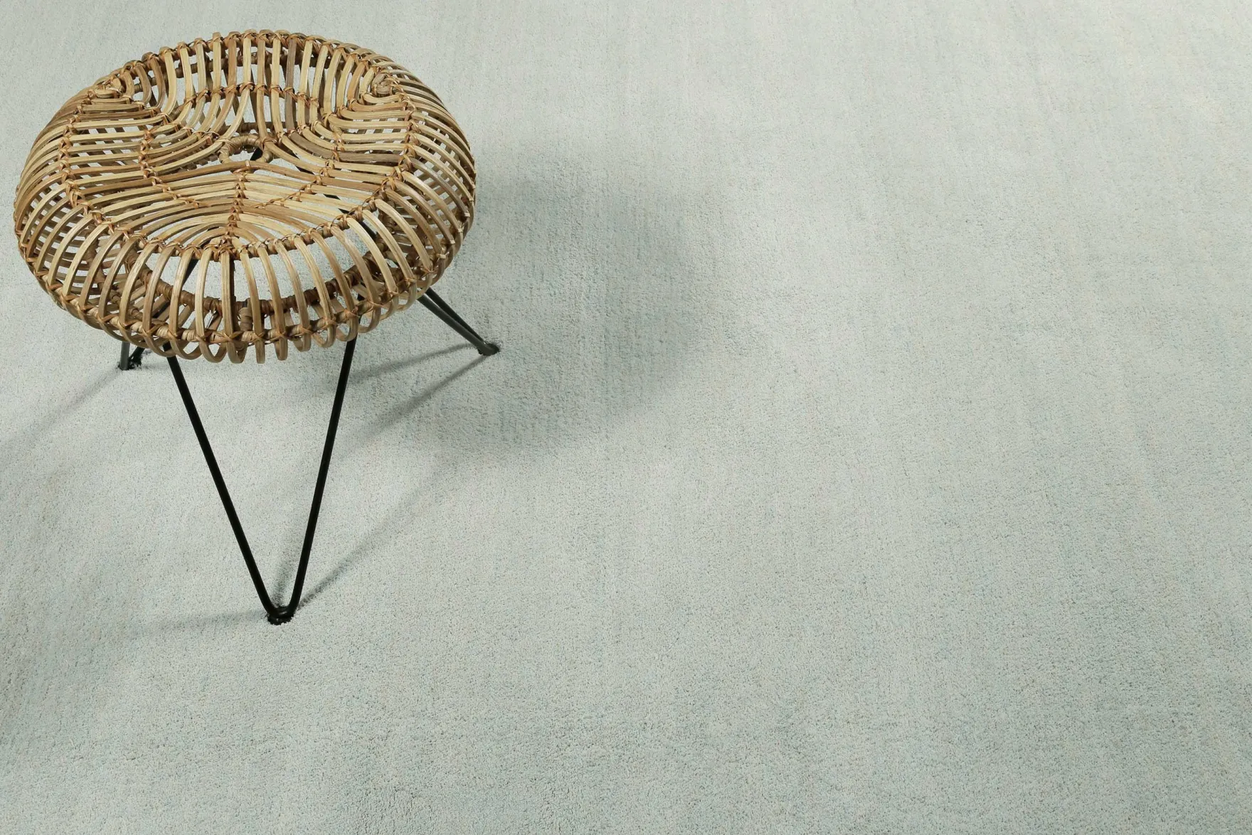 Esprit Teppich pastell Grün Hochflor "Loft"
