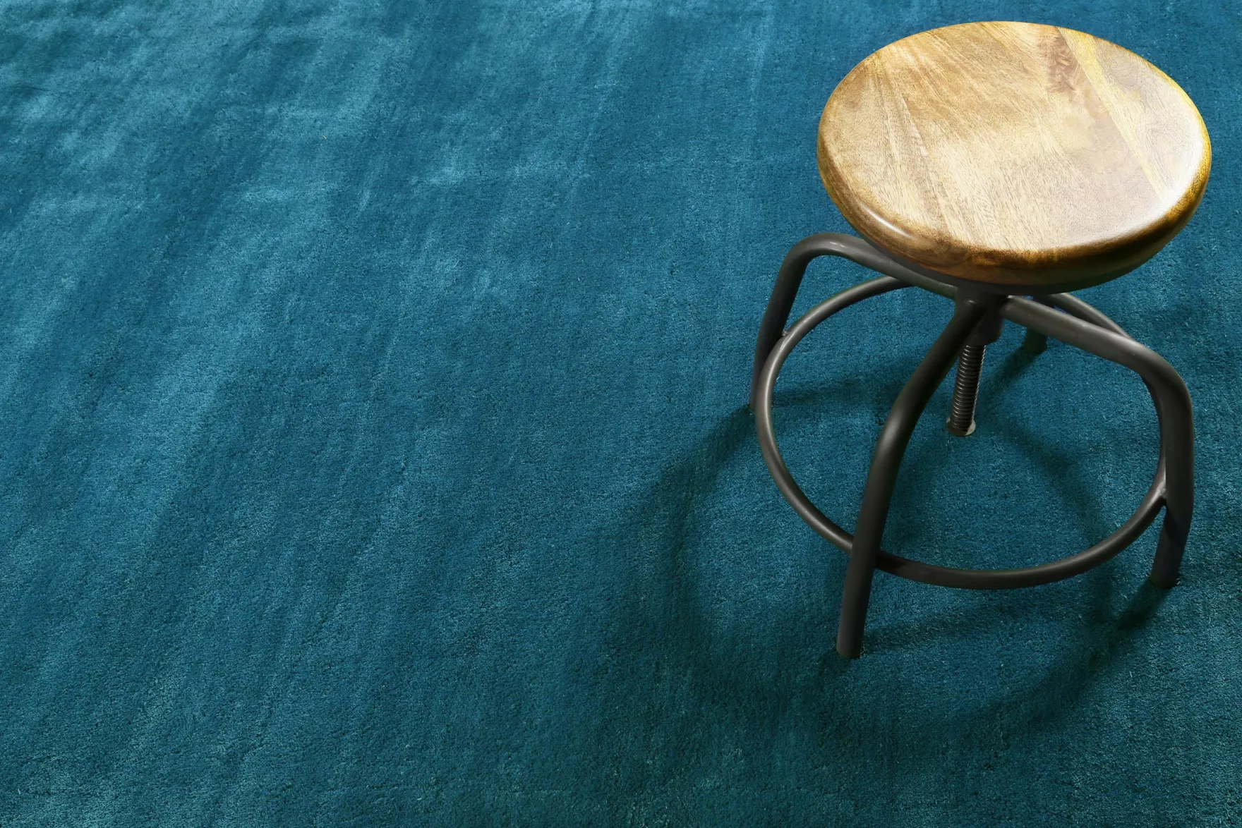 Esprit Teppich Petrol Hochflor "Loft"