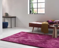 Esprit Teppich Pink Violett Hochflor "Relaxx"