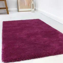 Esprit Teppich Pink Violett Hochflor