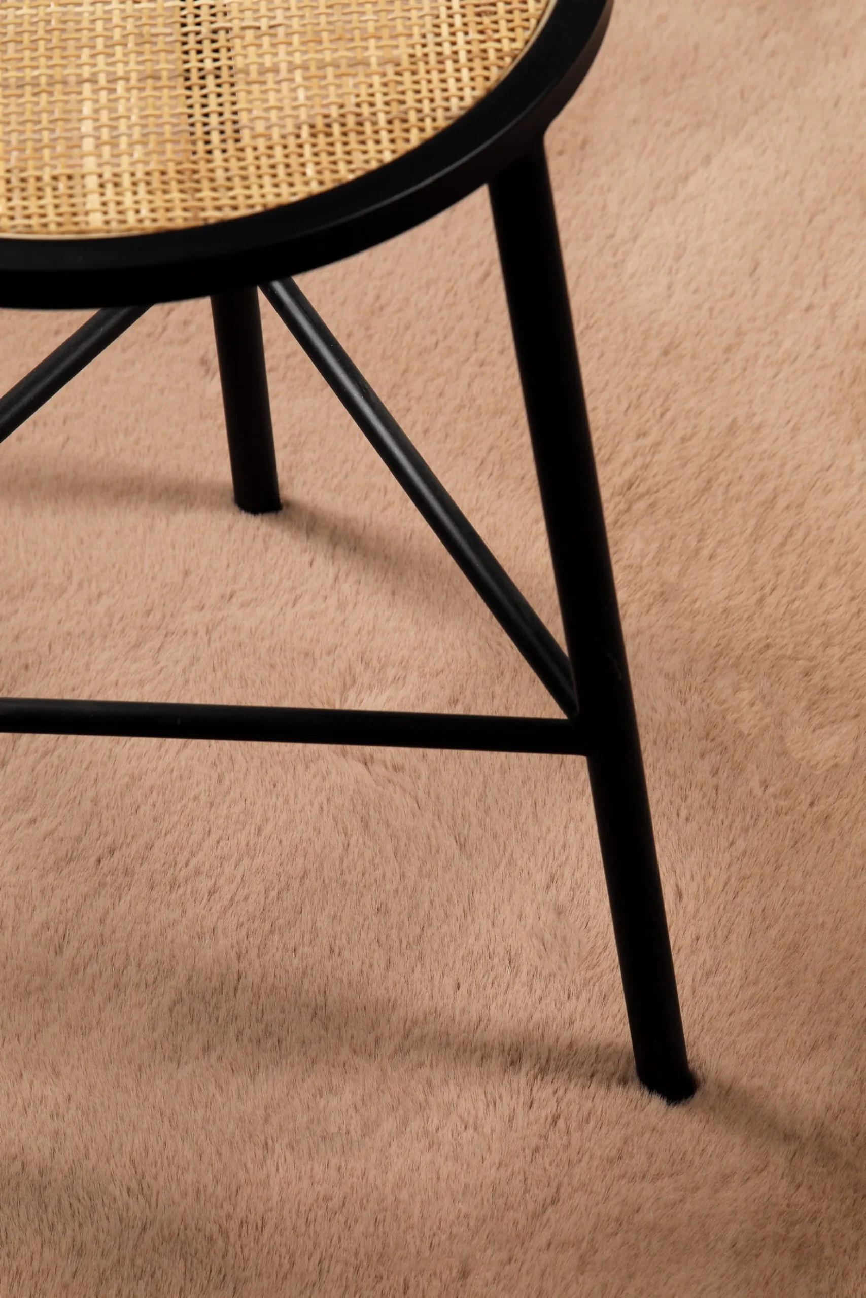 Esprit Teppich Puder Rosa und sehr flauschig Hochflor "Alice"