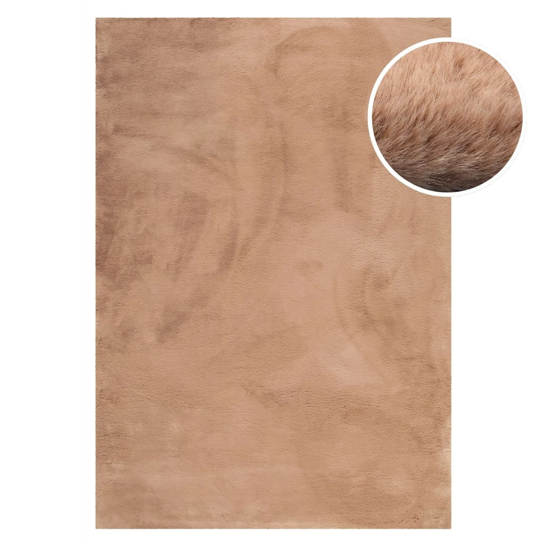 Esprit Teppich Puder Rosa und sehr flauschig Hochflor "Alice"