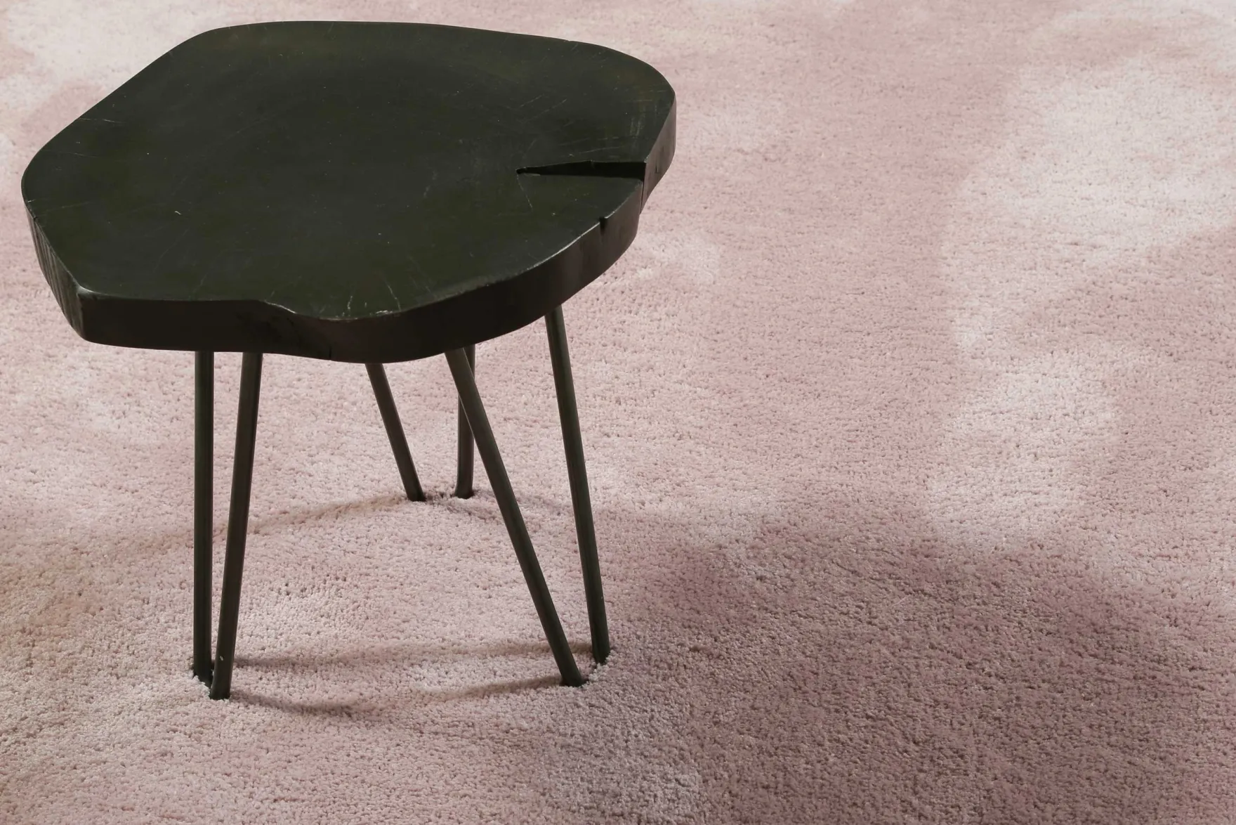 Esprit Teppich Rosa Creme Hochflor "Relaxx"