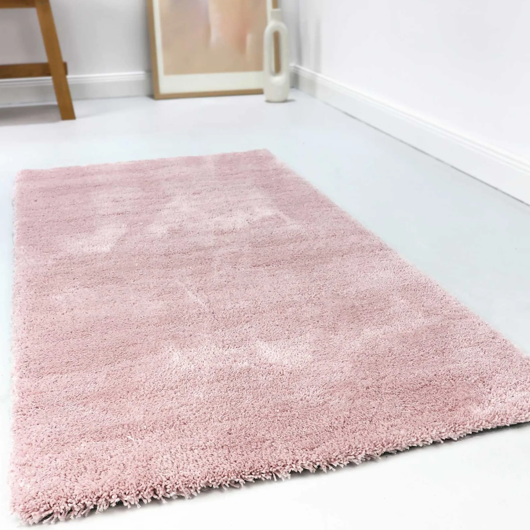 Esprit Teppich Rosa Hochflor "Relaxx "