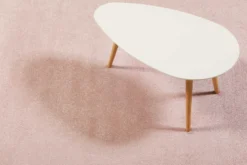 Esprit Teppich Rosa Kurzflor soft und weich "Campus"