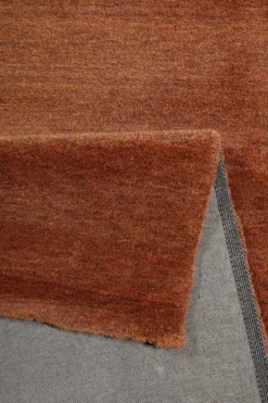 Esprit Teppich Rost Rot Hochflor "Loft"