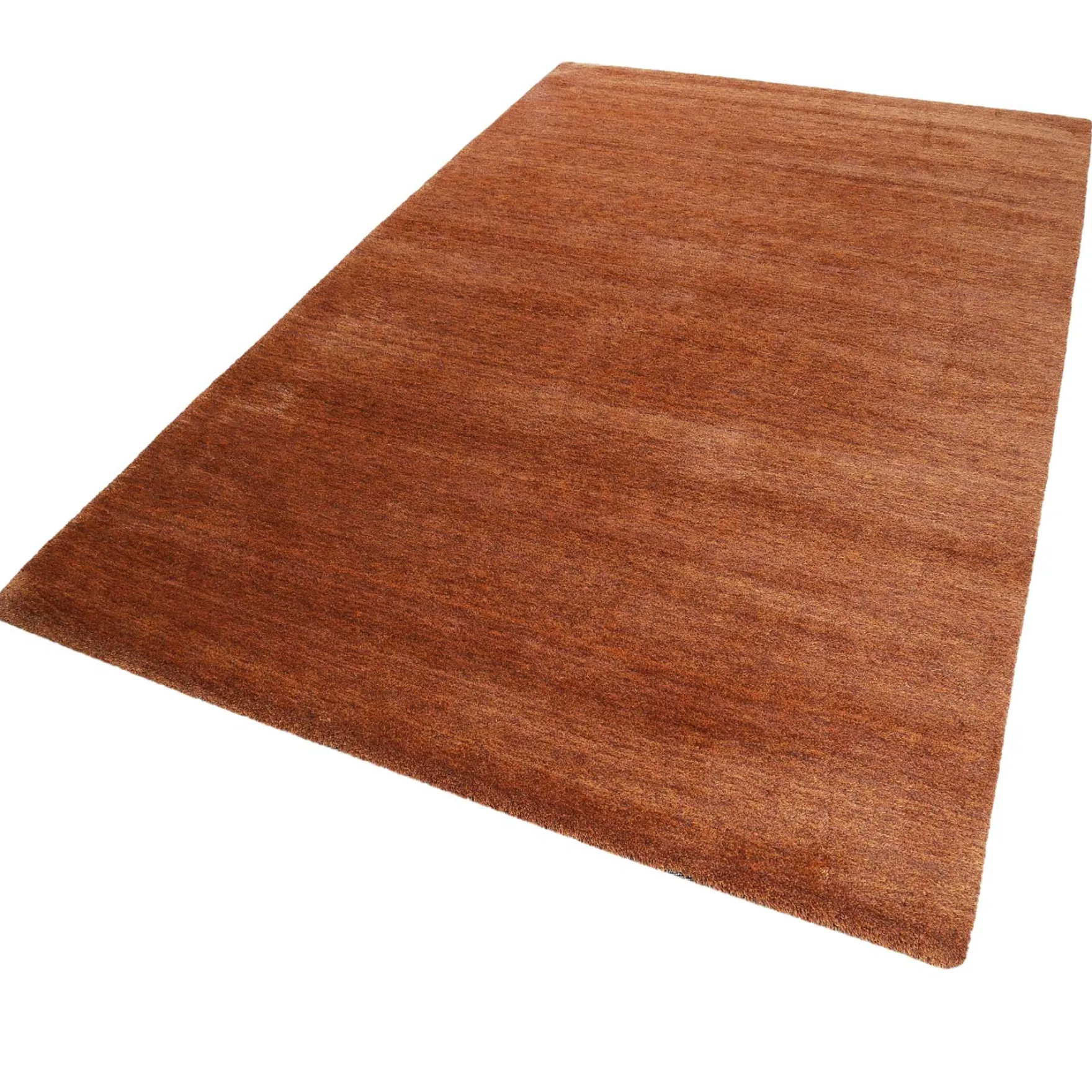 Esprit Teppich Rost Rot Hochflor "Loft"
