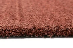 Esprit Teppich Rot Braun Hochflor "Loft"
