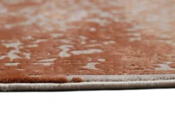 Esprit Teppich Rot Grau meliert Vintage