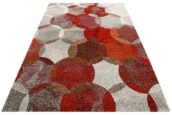 Esprit Teppich Rot Grau