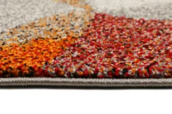 Esprit Teppich Rot Grau