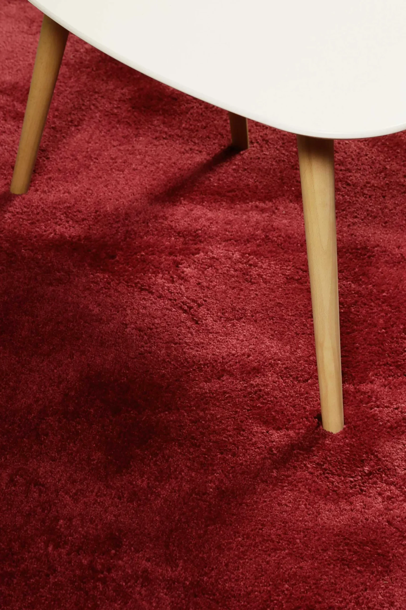 Esprit Teppich Rot Hochflor "Relaxx"