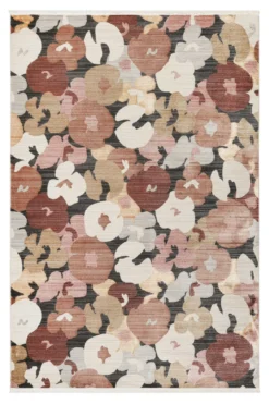 Esprit Teppich Rot Terracotta Sand Beige Grau