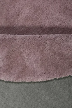 Esprit Teppich Rund Altrosa Flieder Hochflor "Relaxx"