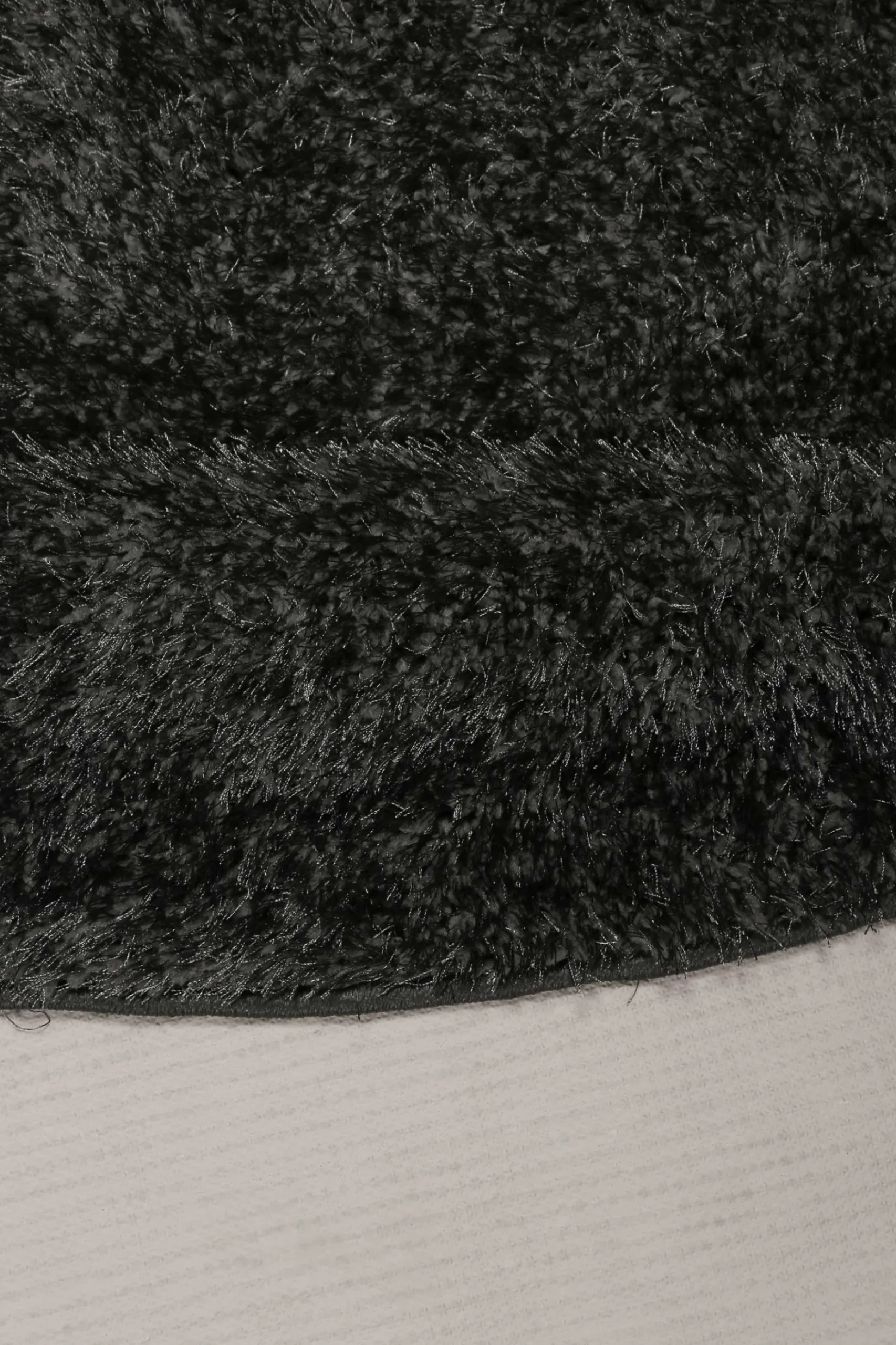 Esprit Teppich Rund Anthrazit Hochflor "#Swagger Shag"