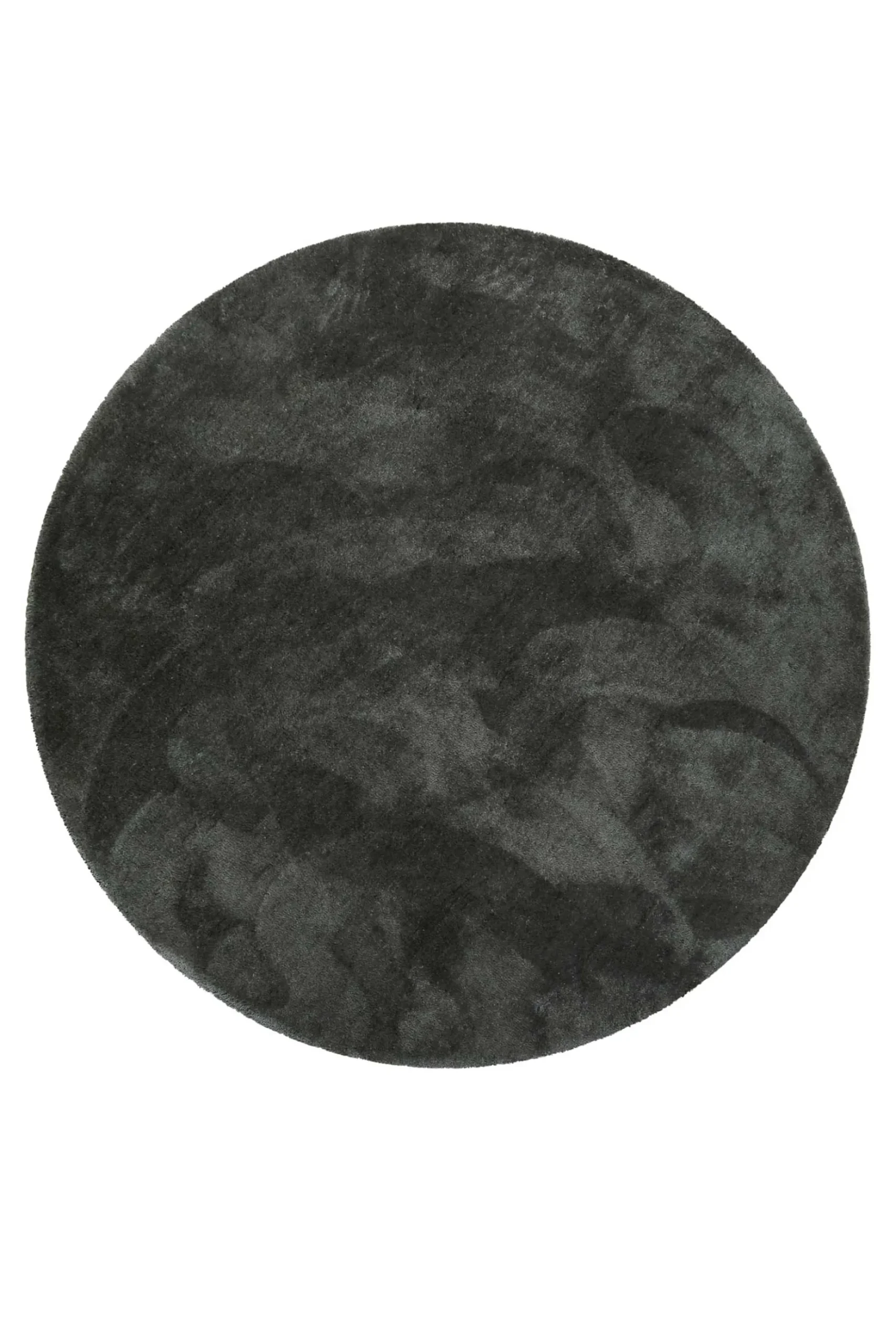 Esprit Teppich Rund Anthrazit Hochflor "Relaxx"
