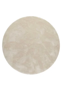 Esprit Teppich Rund Beige Hochflor "Relaxx"