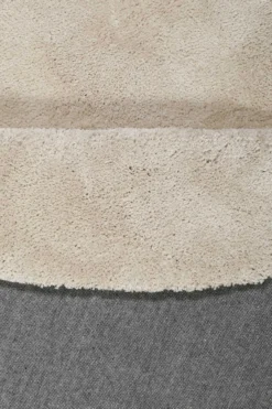 Esprit Teppich Rund Beige Hochflor