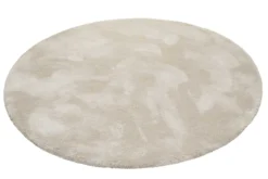 Esprit Teppich Rund Beige Hochflor