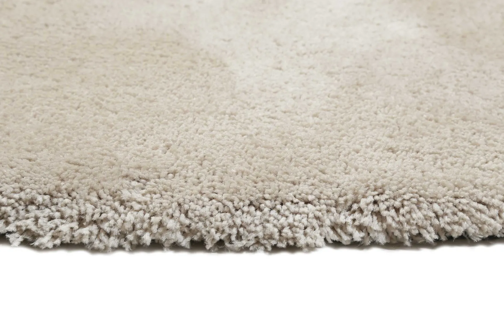 Esprit Teppich Rund Beige Hochflor "Relaxx"