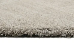 Esprit Teppich Rund Beige Sand meliert Hochflor "Relaxx"