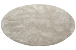 Esprit Teppich Rund Beige Sand meliert Hochflor 
