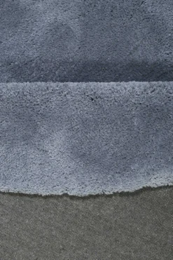 Esprit Teppich Rund Blau Grau Hochflor 