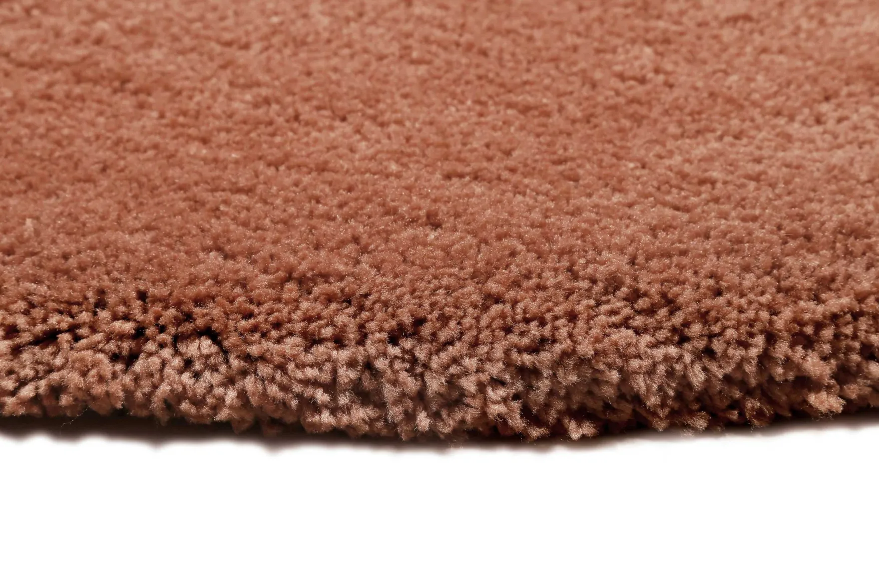 Esprit Teppich Rund Cognac Hochflor "Relaxx"