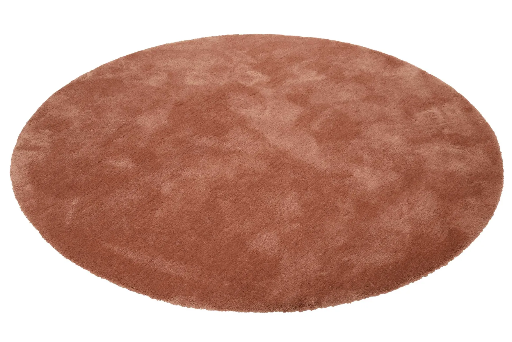 Esprit Teppich Rund Cognac Hochflor "Relaxx"