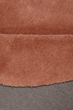 Esprit Teppich Rund Cognac Hochflor