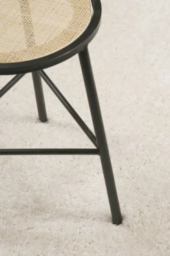 Esprit Teppich Rund Creme Weiß Hochflor 