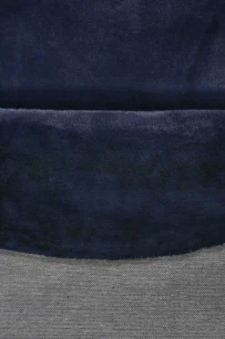 Esprit Teppich Rund Dunkelblau und sehr flauschig Hochflor "Alice"