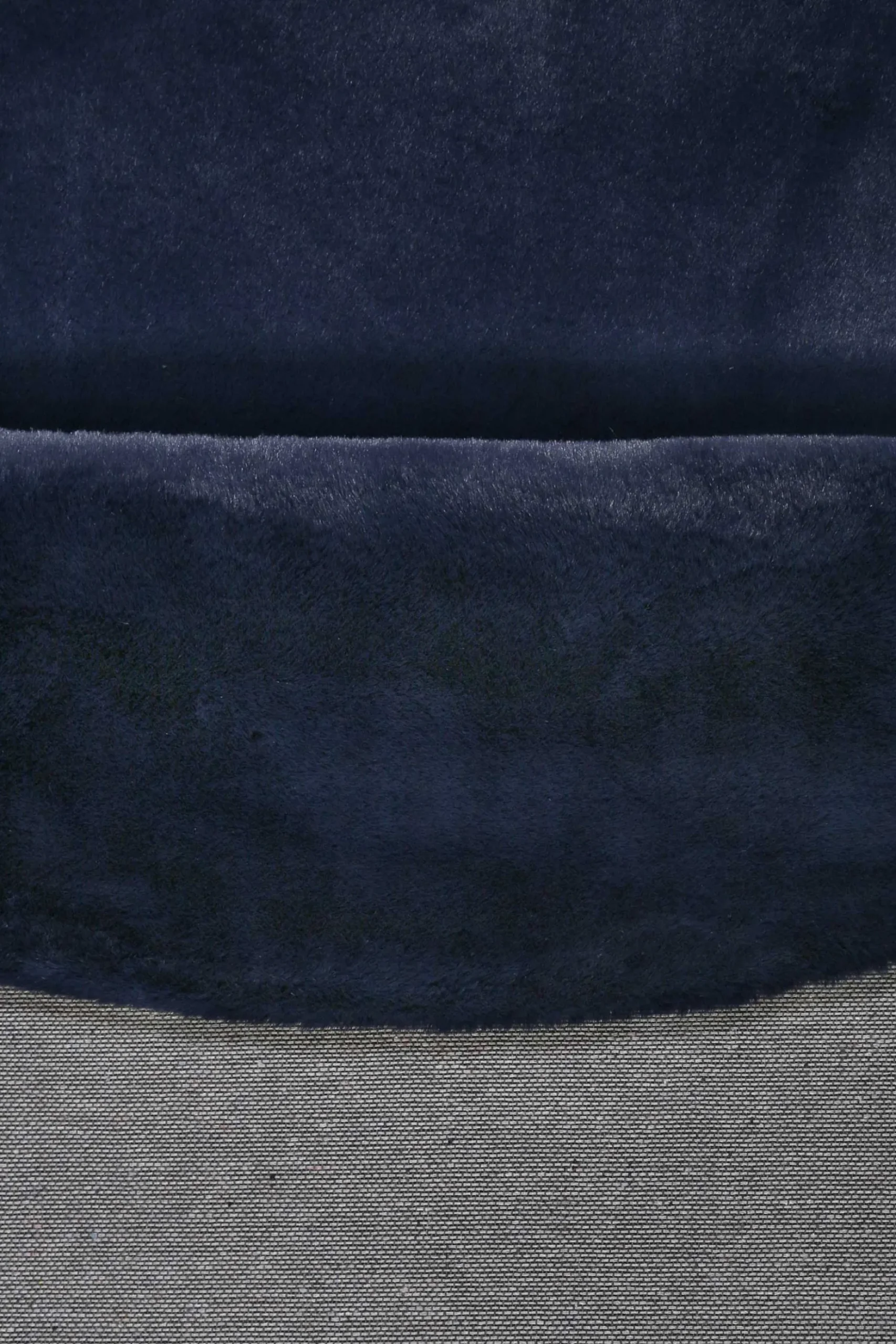 Esprit Teppich Rund Dunkelblau und sehr flauschig Hochflor "Alice"