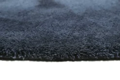 Esprit Teppich Rund Dunkelblau Hochflor "Relaxx"