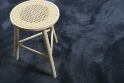 Esprit Teppich Rund Dunkelblau Hochflor 